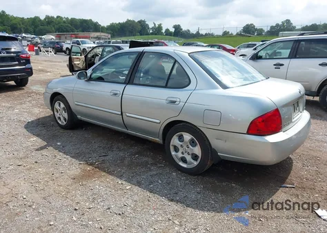 2004 Nissan Sentra 1.8S из США, поврежденный, VIN 3N1CB51D44L863479
